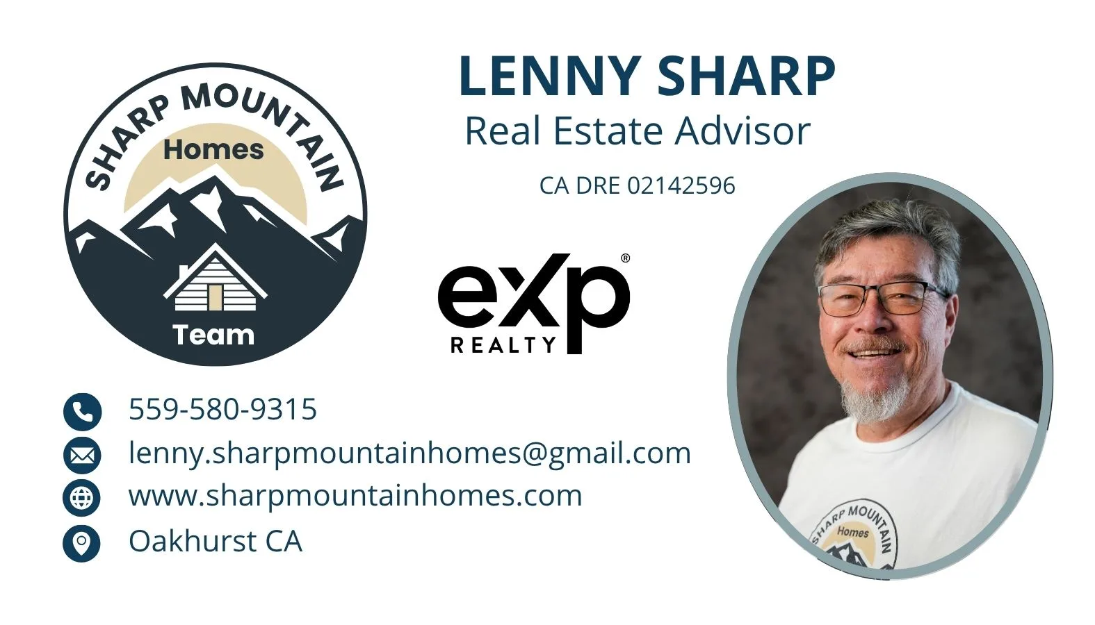 Sharp Mountain Home business card-5